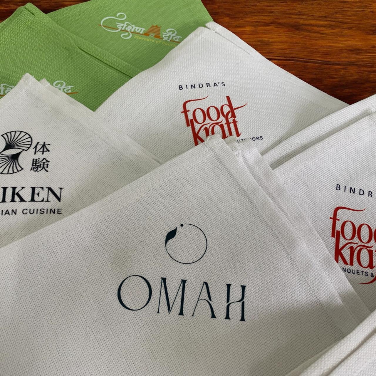 Premium branded napkin assortment